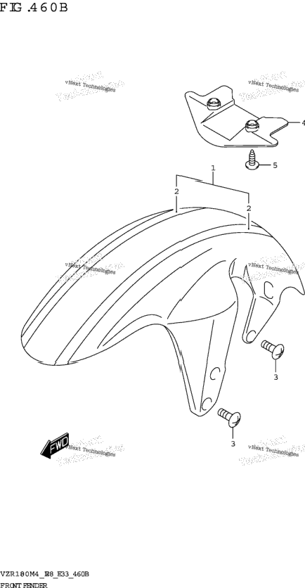Front Fender (Vzr1800bz)(Av4)