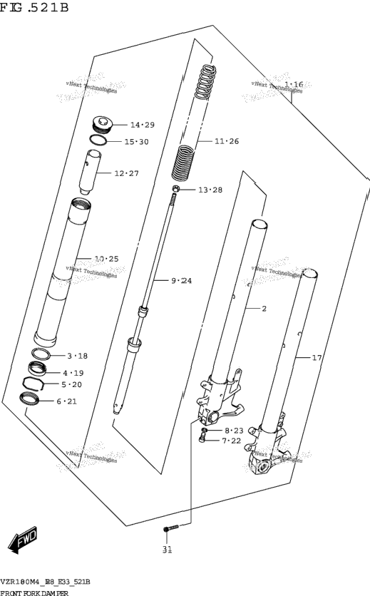 Front Fork Damper