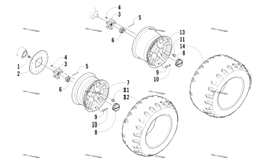 Wheel And Tire Assembly