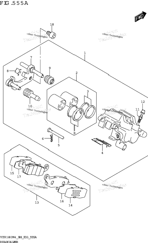 Rear Caliper