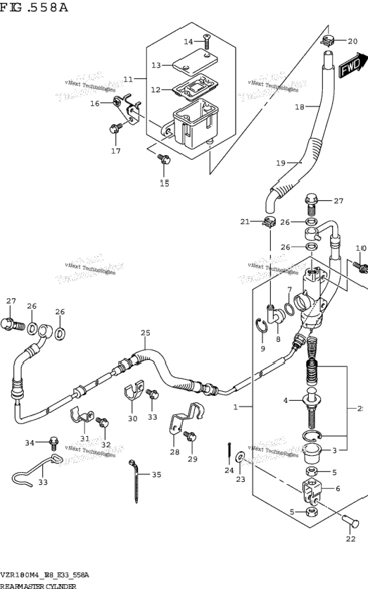 Rear Master Cylinder