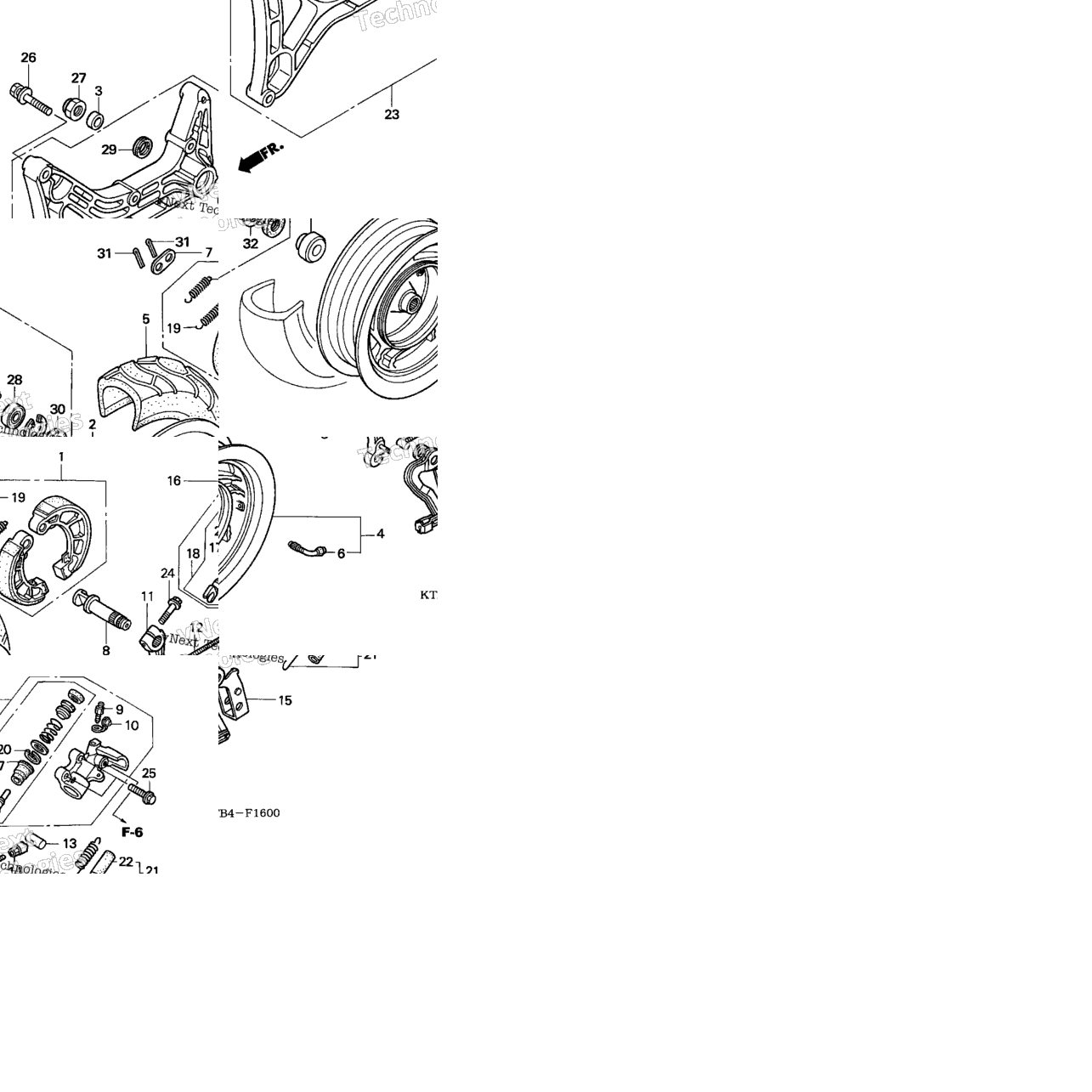 Rear Wheel + Swingarm