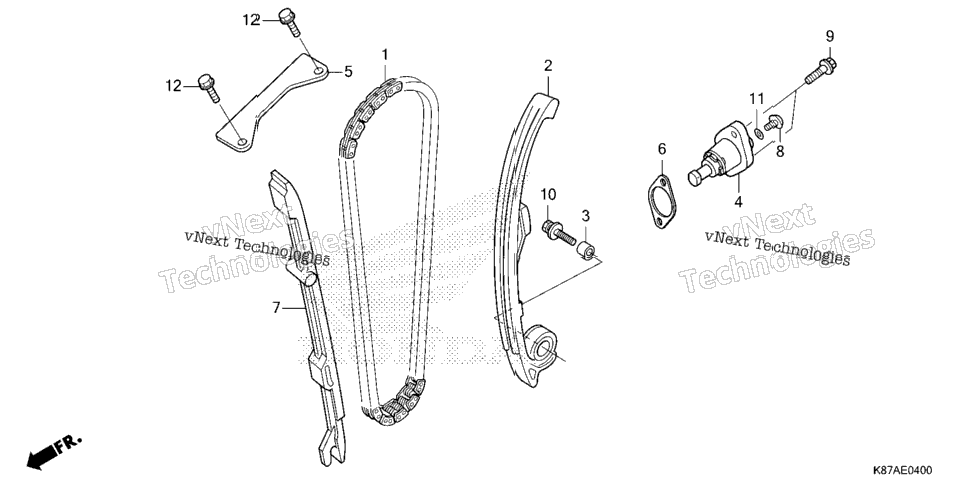 Cam Chain@Tensioner