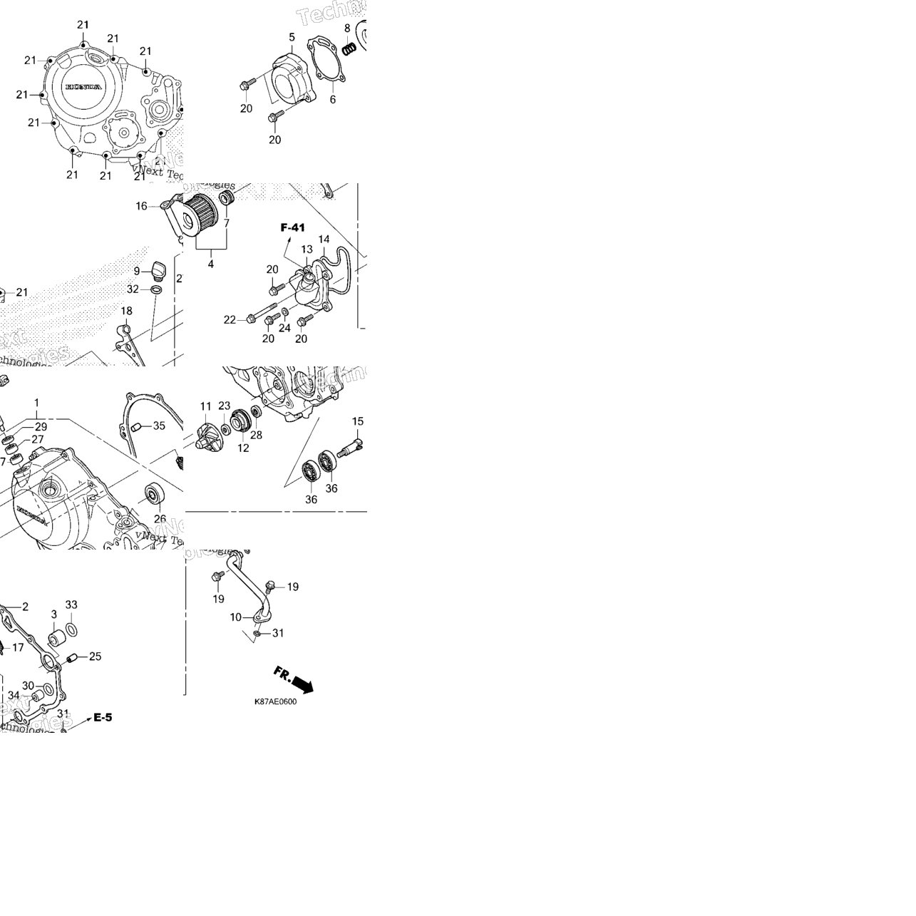 Right Crankcase Cover