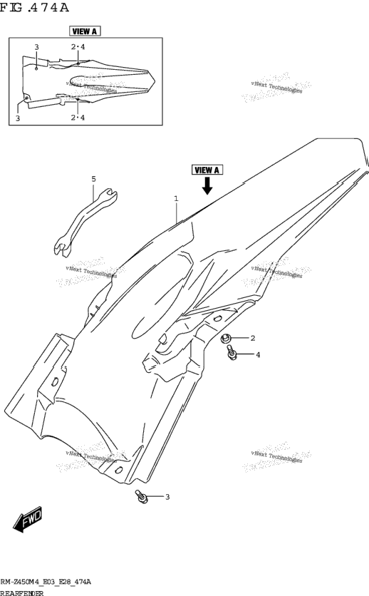 Rear Fender