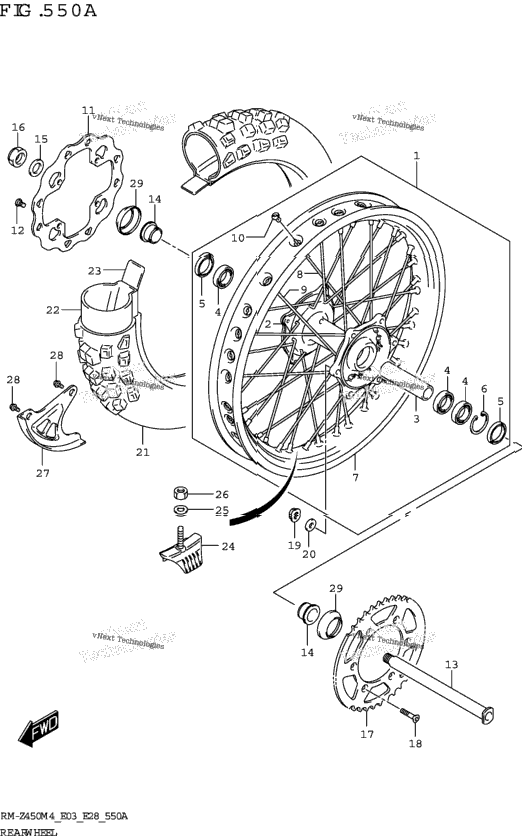 Rear Wheel