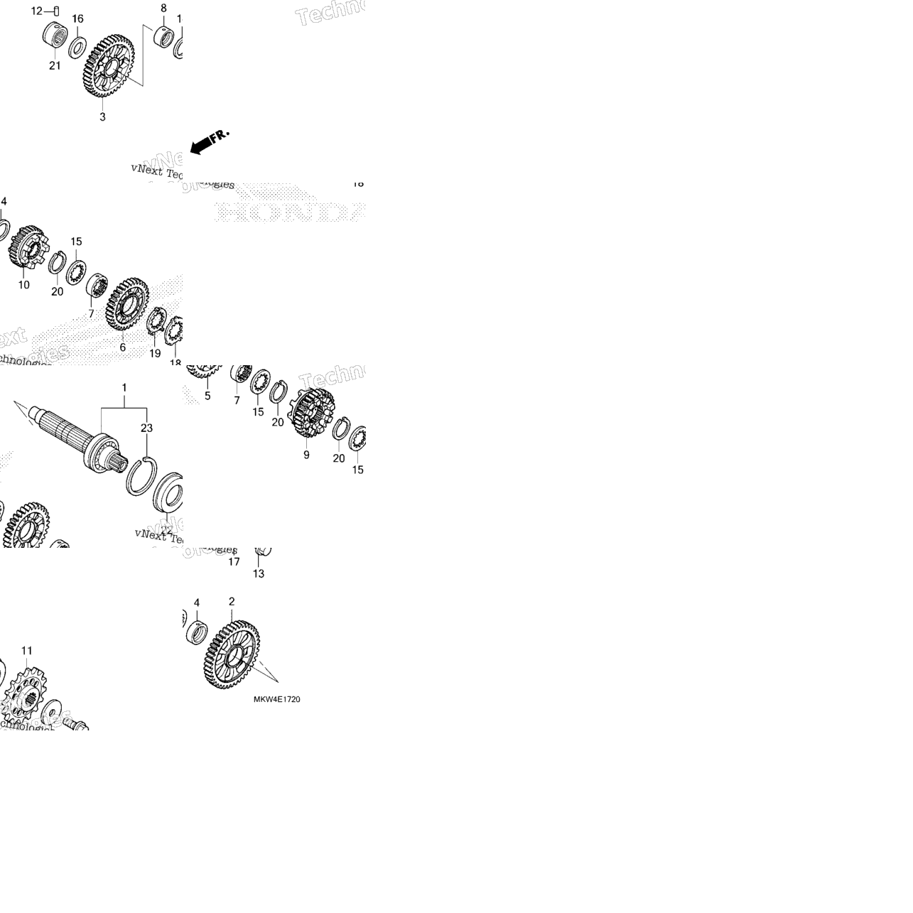 Transmission (Countershaft) (2)