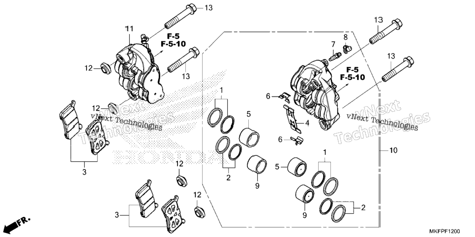 Front Brake Caliper