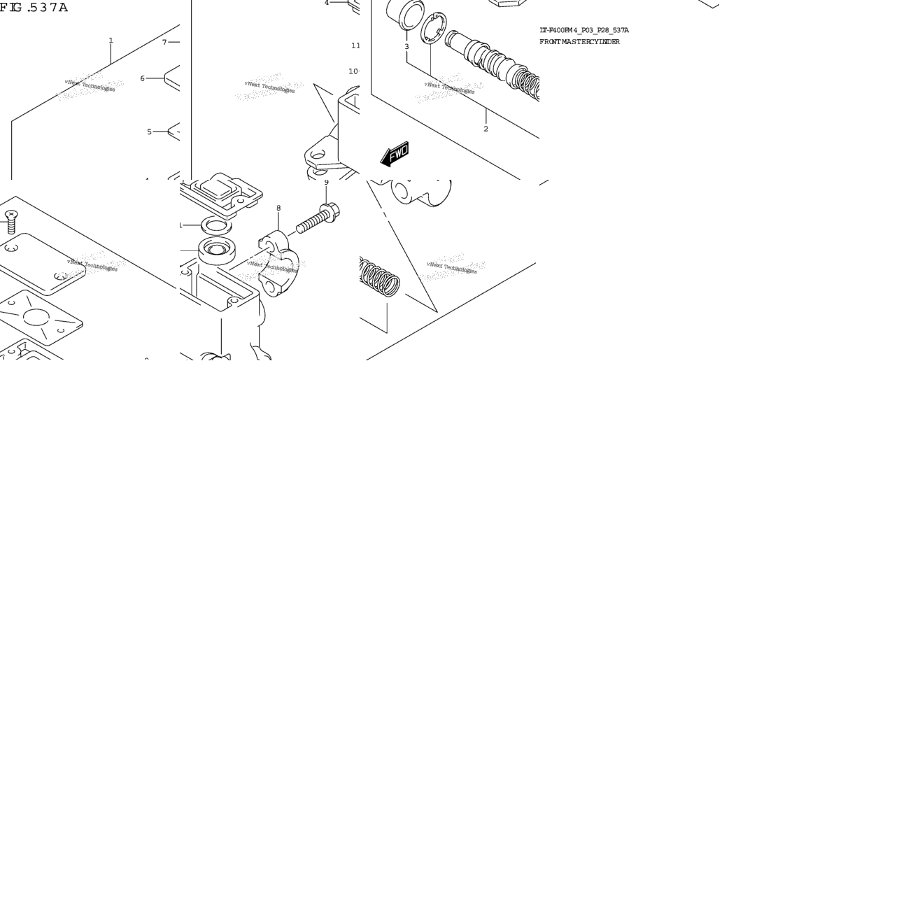 Front Master Cylinder