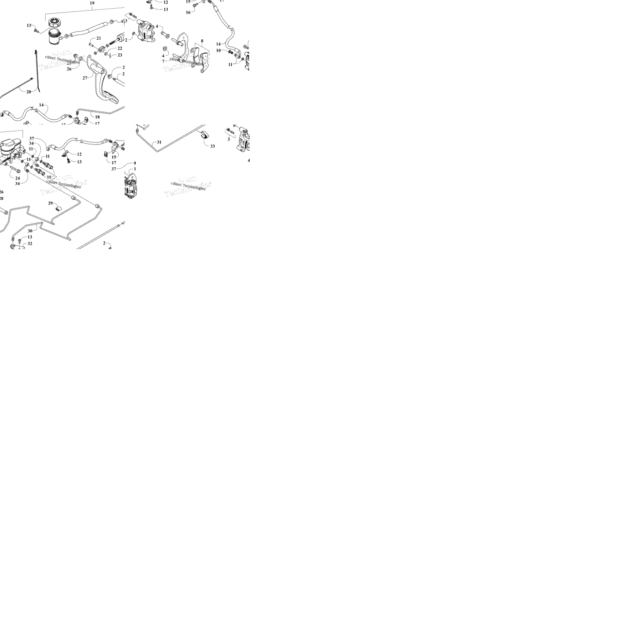 Hydraulic Brake Assembly