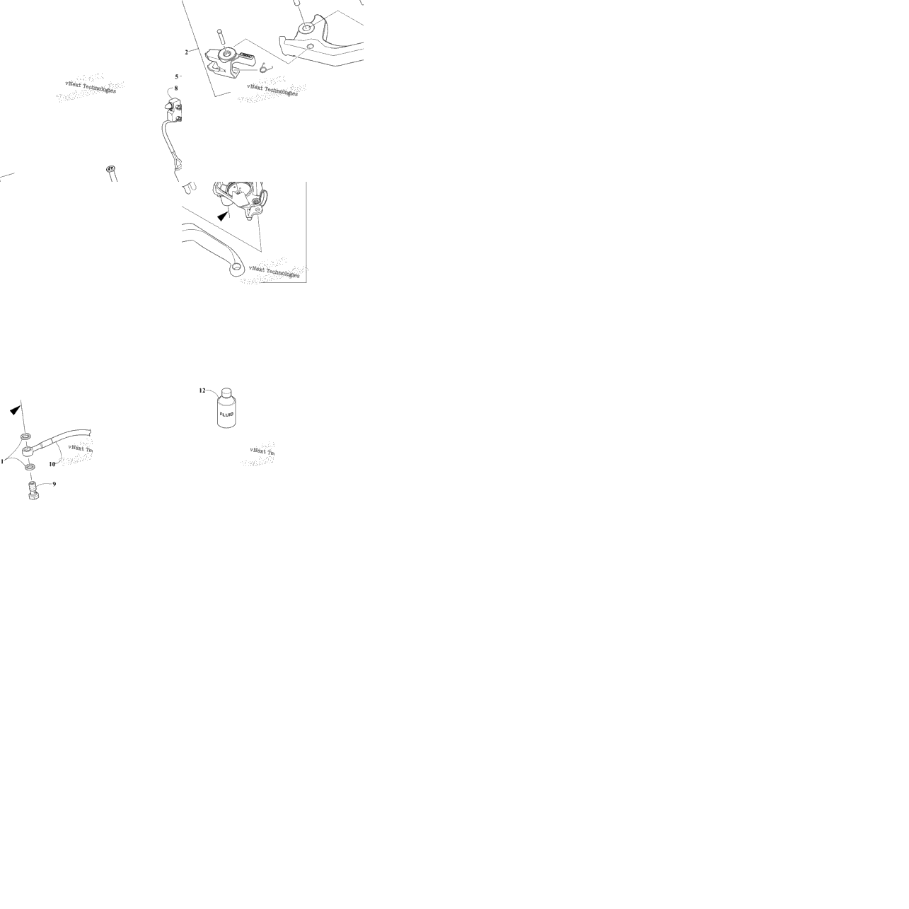 Hydraulic Brake Control Assembly