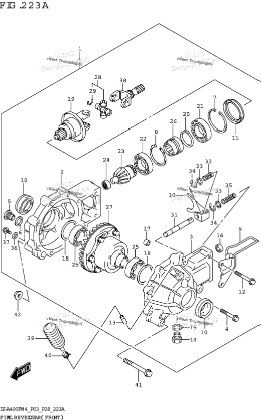 Final Bevel Gear (Front)