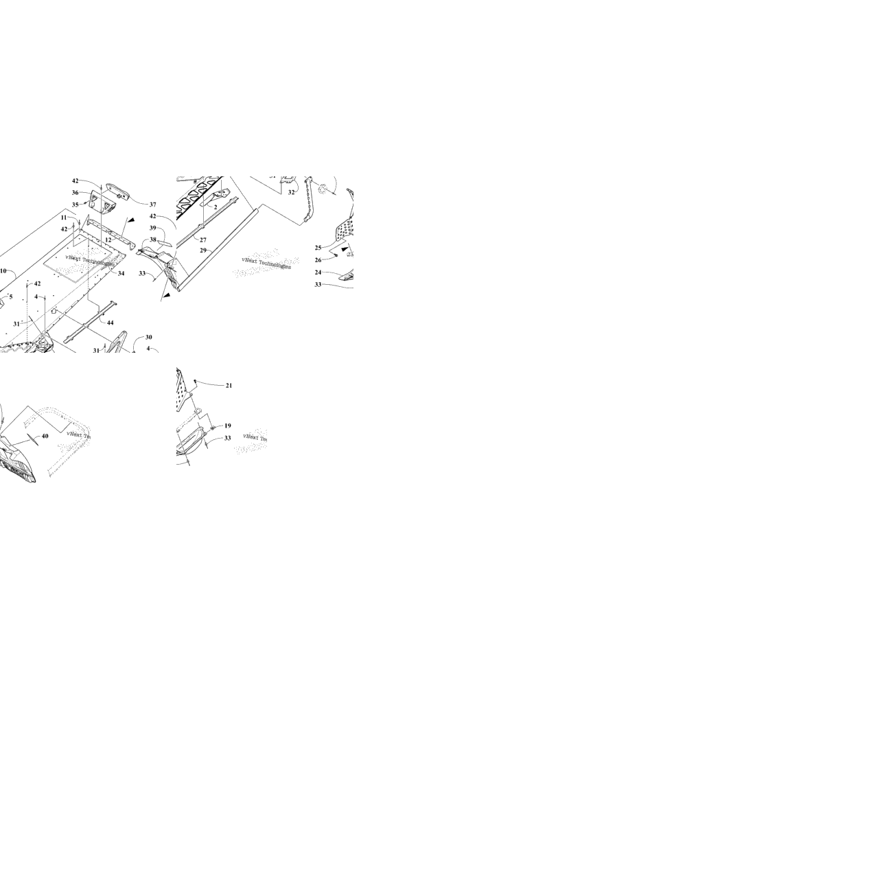 Tunnel And Snowflap Assembly