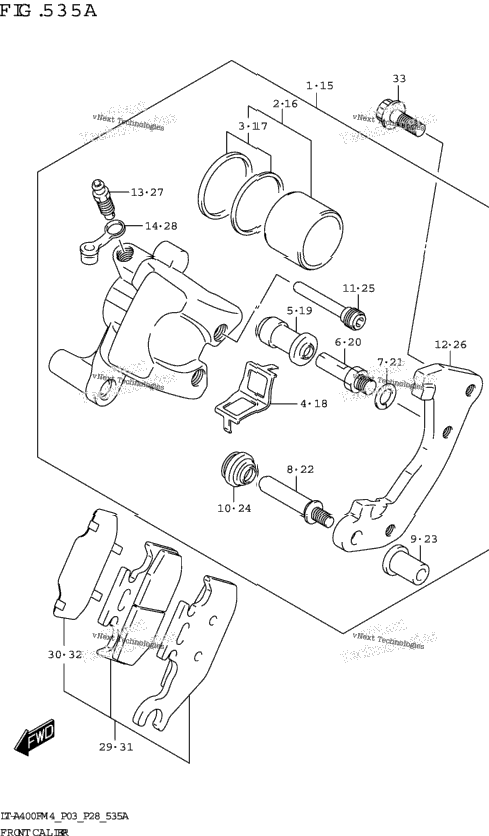 Front Caliper