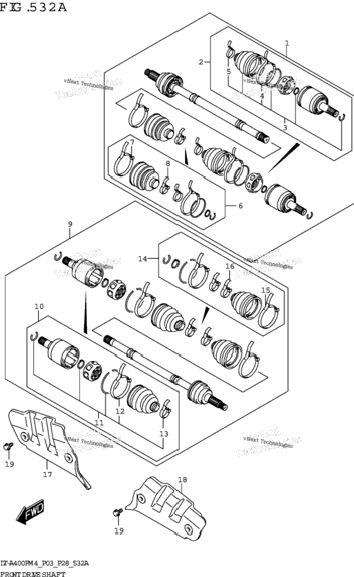 Front Drive Shaft