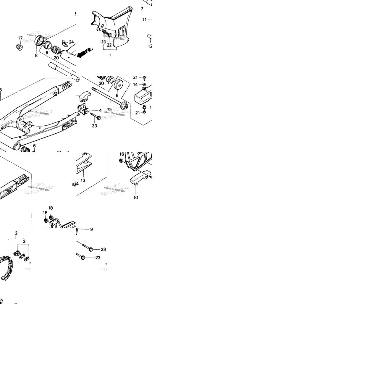 Swingarm 84-85