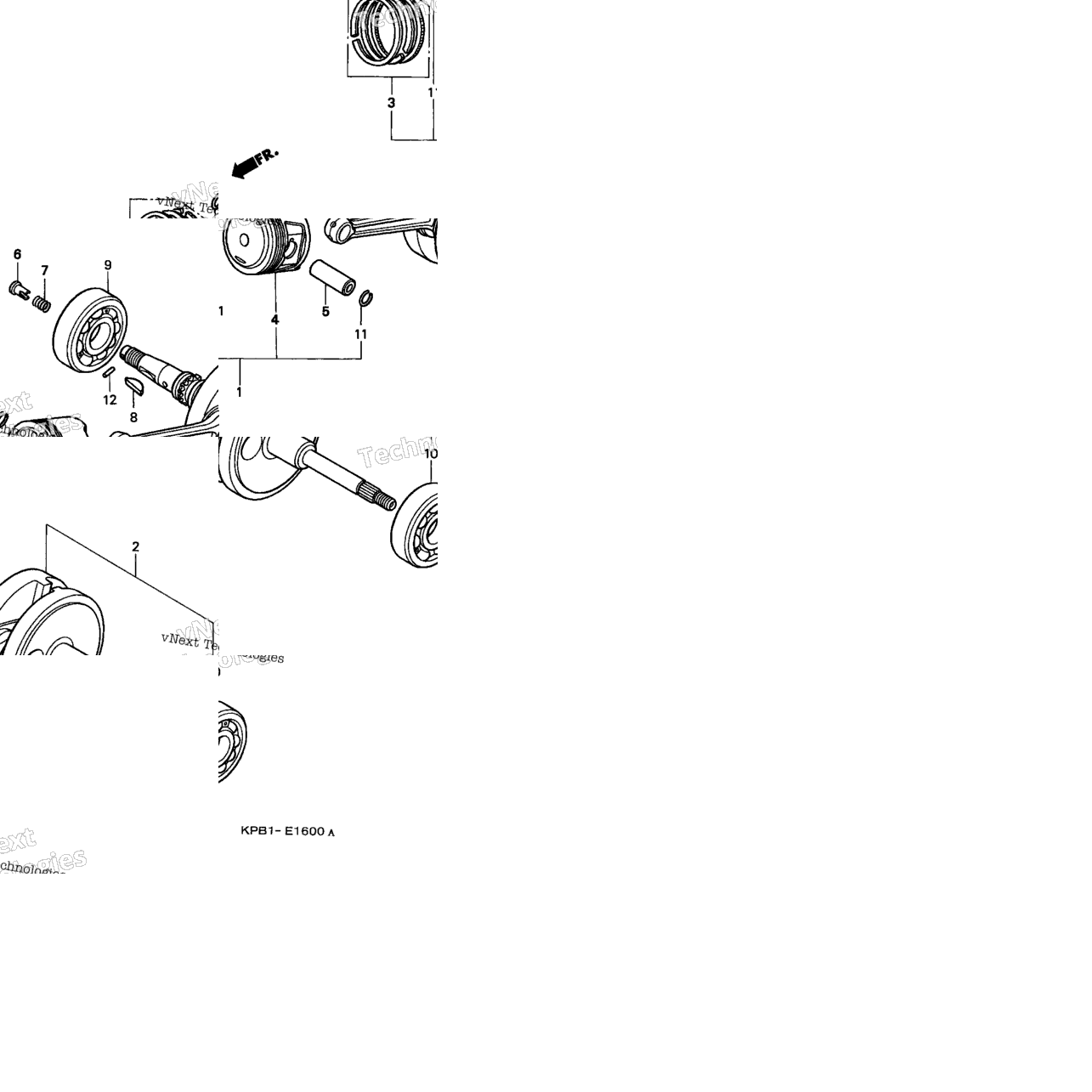 Crankshaft + Piston