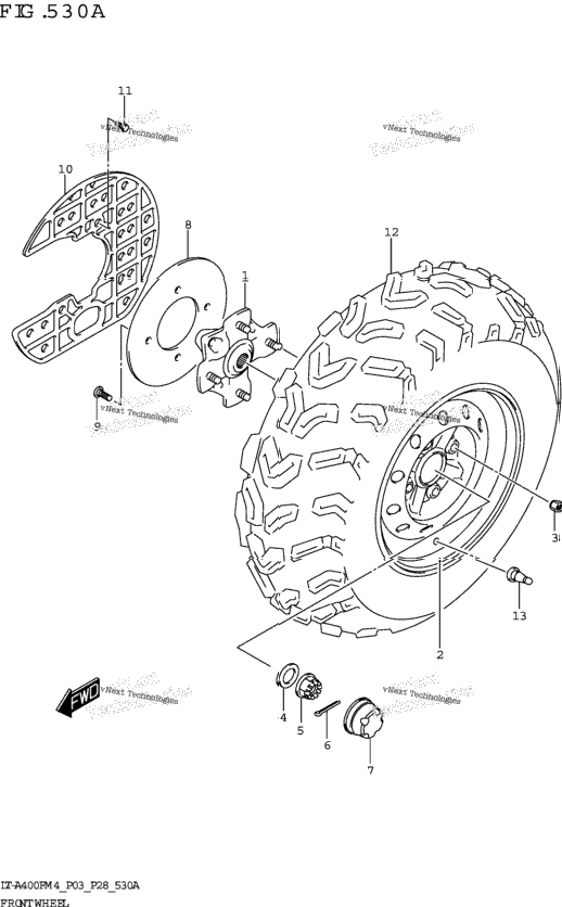 Front Wheel (Lt-A400f)