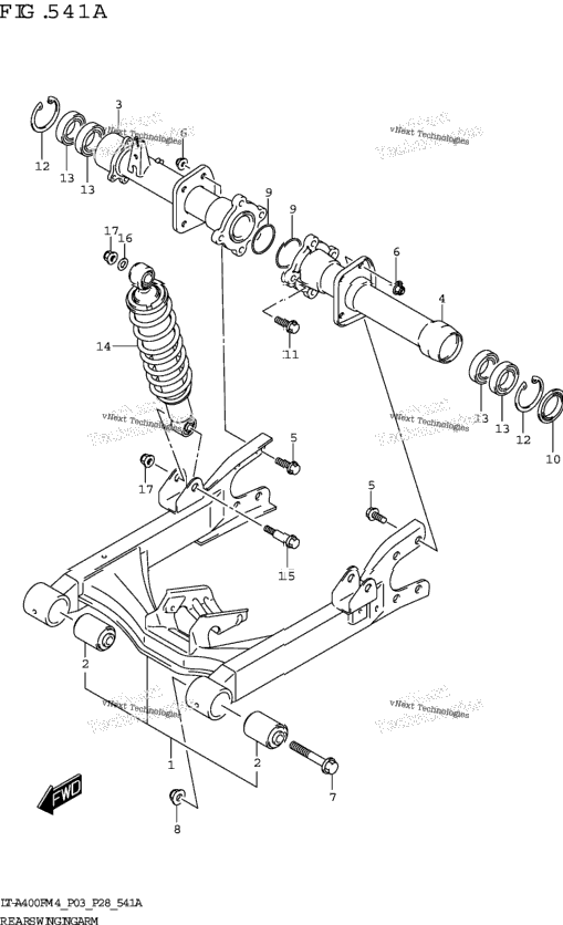 Rear Swingingarm