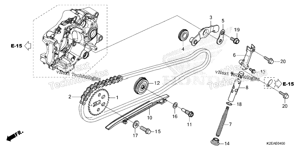 Cam Chain@Tensioner
