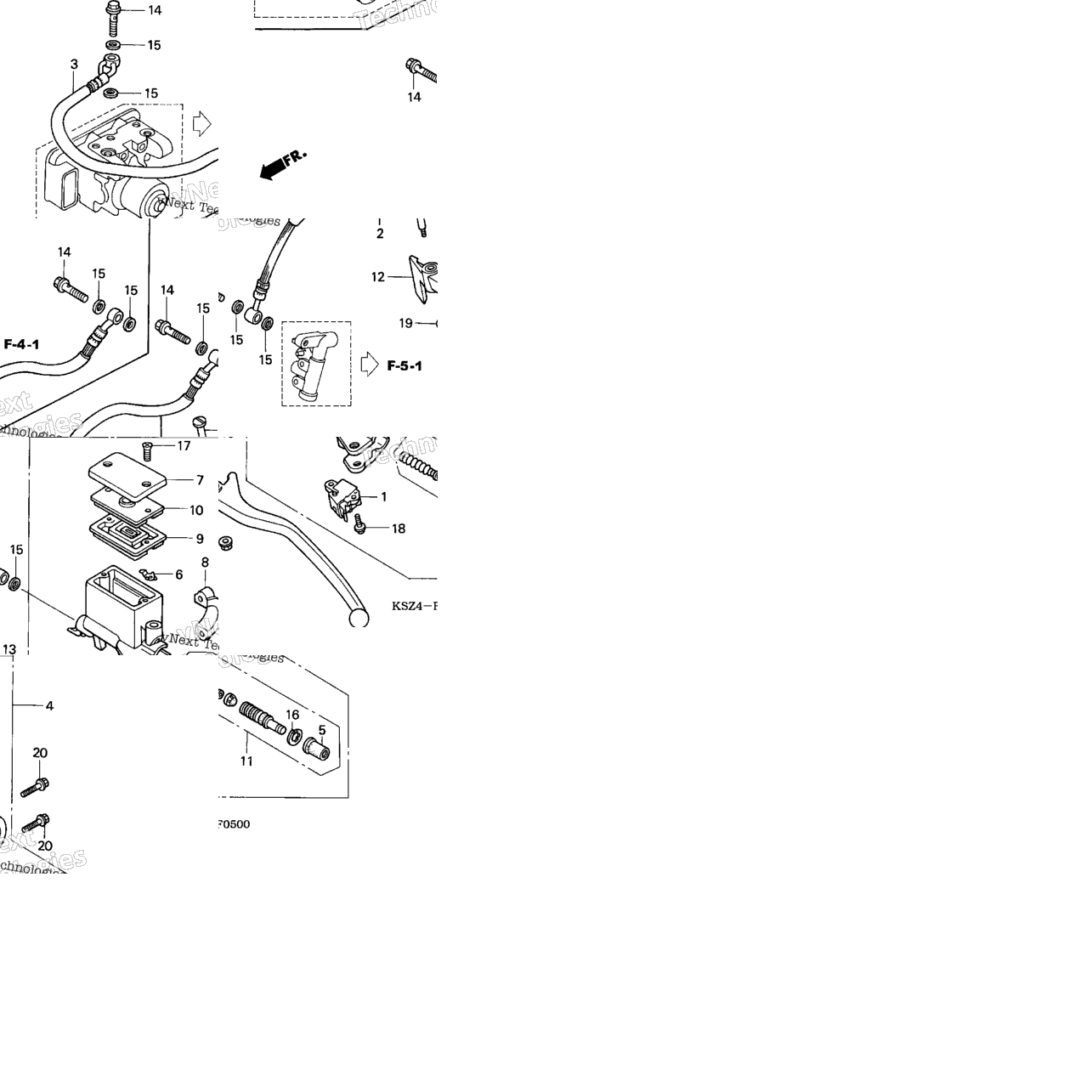 Rear Brake Master Cylinder