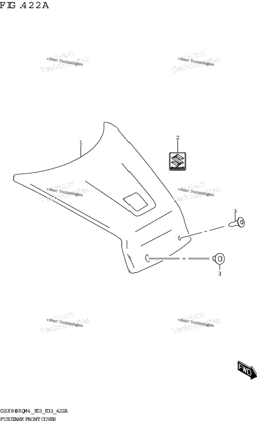 Fuel Tank Front Cover