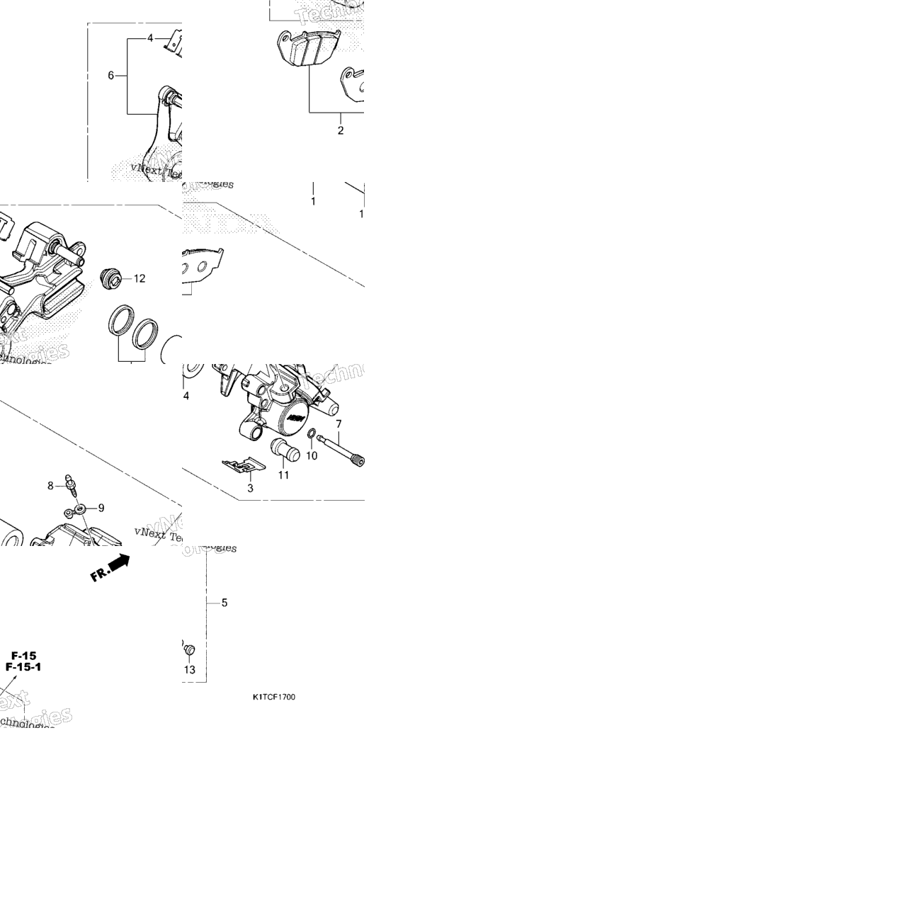 Rear Brake Caliper