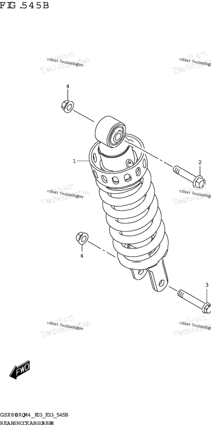 Rear Shock Absorber