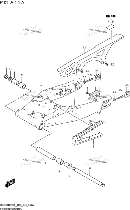 Rear Swingingarm