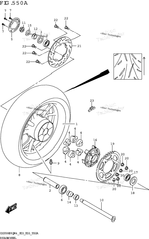 Rear Wheel