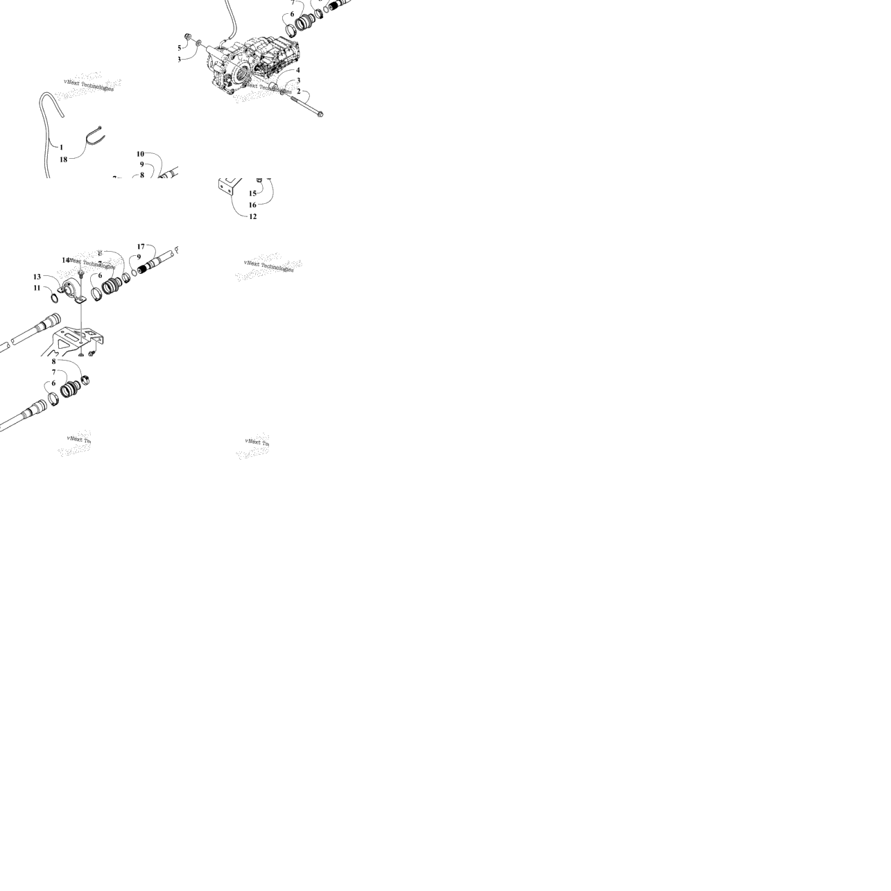 Front Drive System Assembly