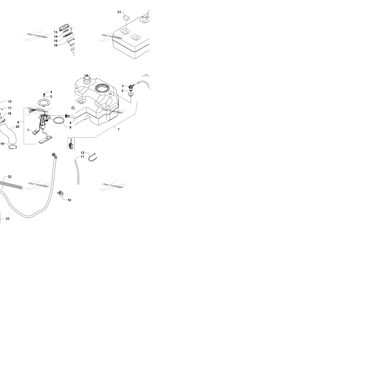 Gas Tank Assembly