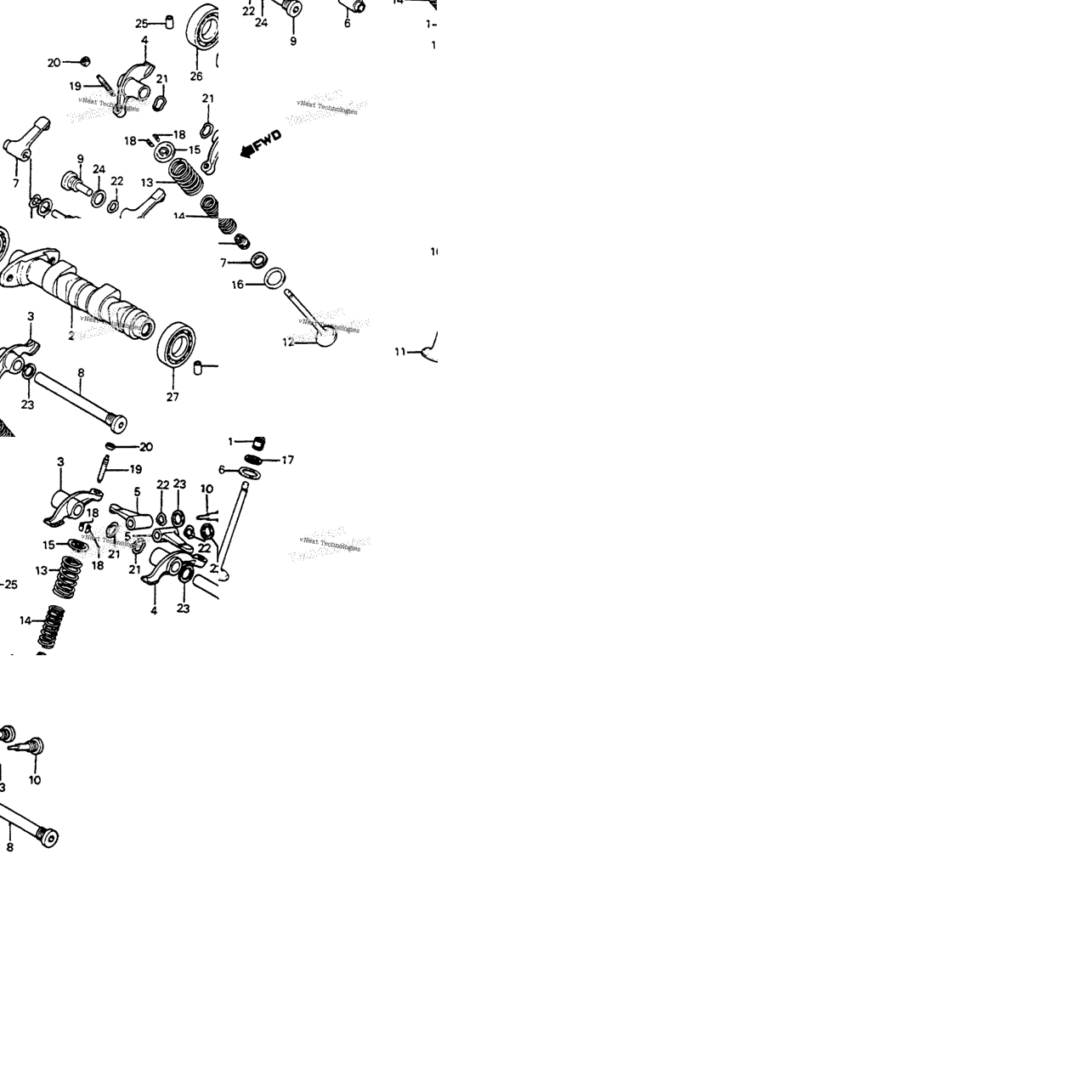 Camshaft + Valve