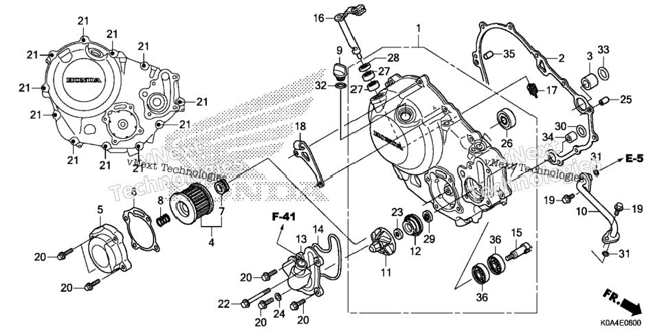 Right Crankcase Cover