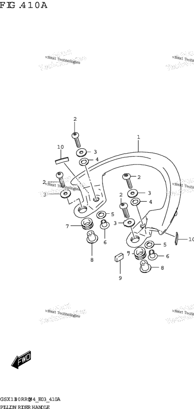 Pillion Rider Handle