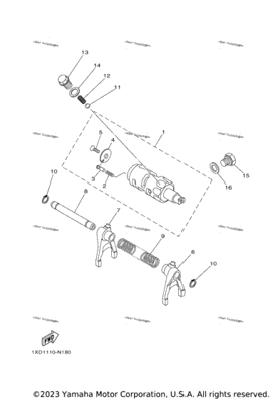 Shift Cam Fork