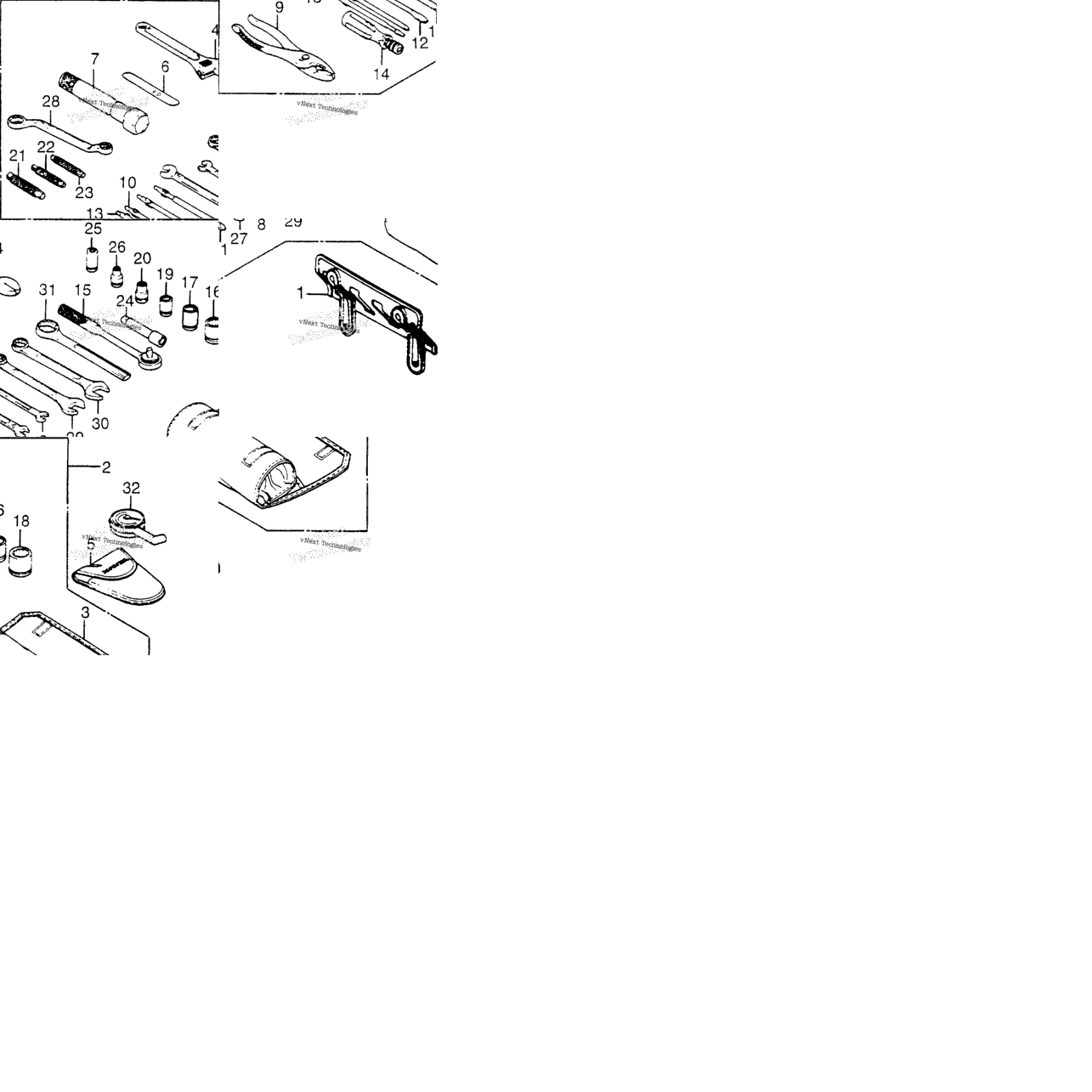 1200A/L Tools 84-85