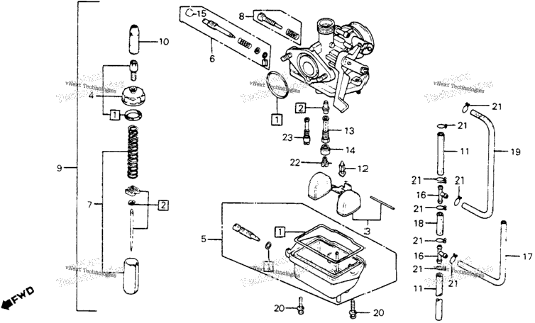 Carburetor 83-85