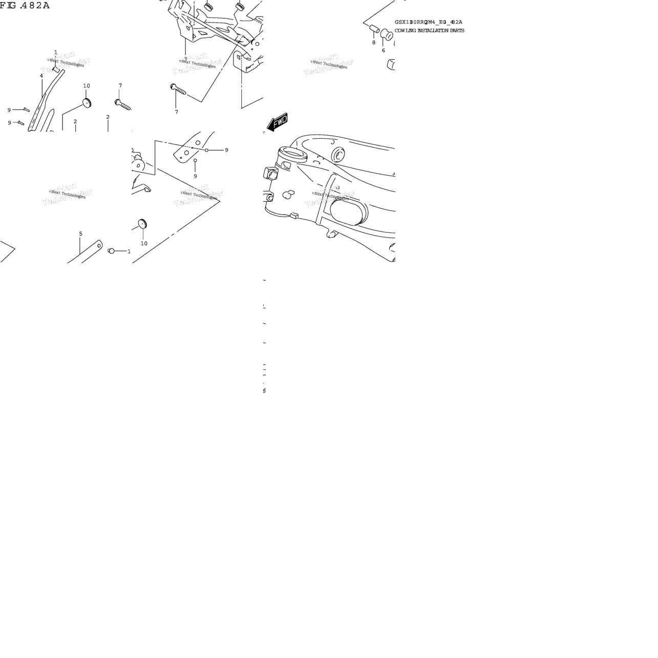 Cowling Installation Parts