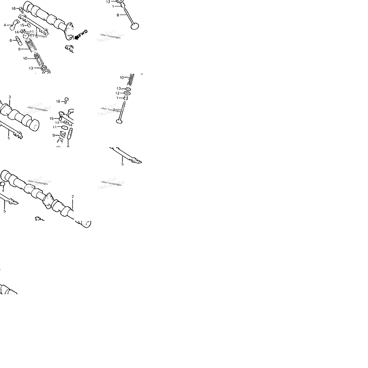 Camshaft + Valve