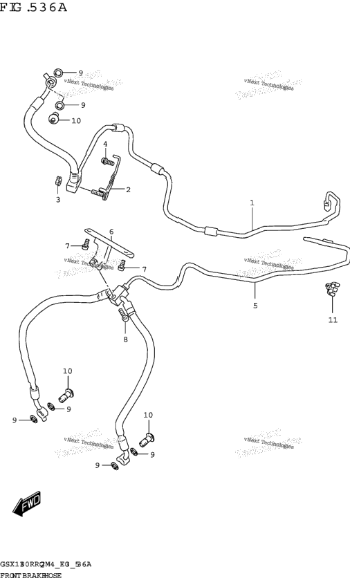 Front Brake Hose