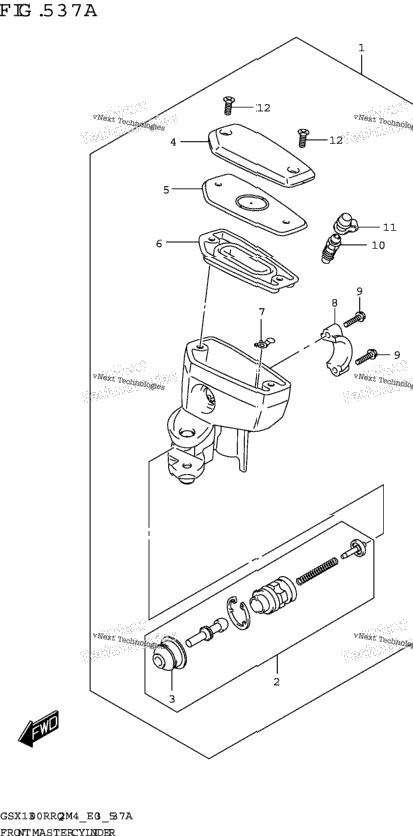 Front Master Cylinder