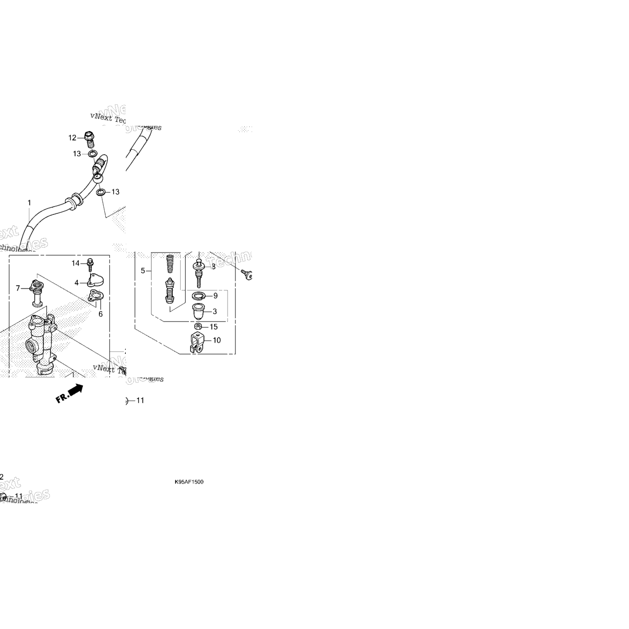 Rear Brake Master Cylinder