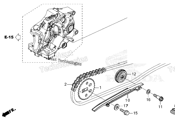 Cam Chain@Tensioner