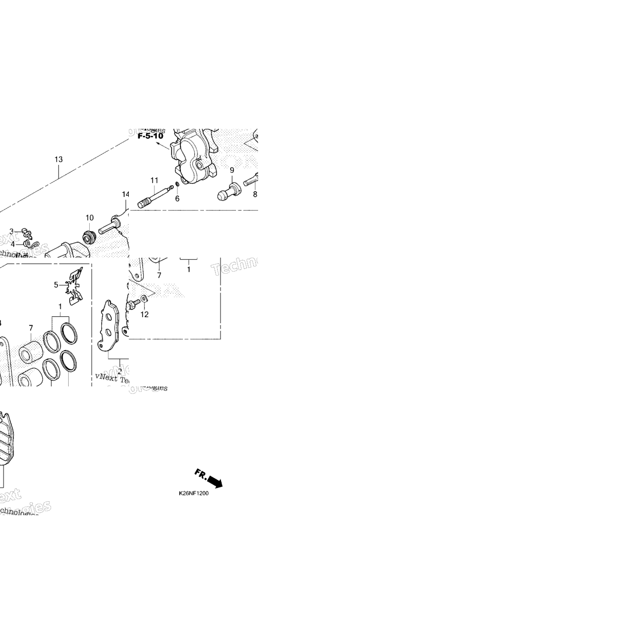 Front Brake Caliper
