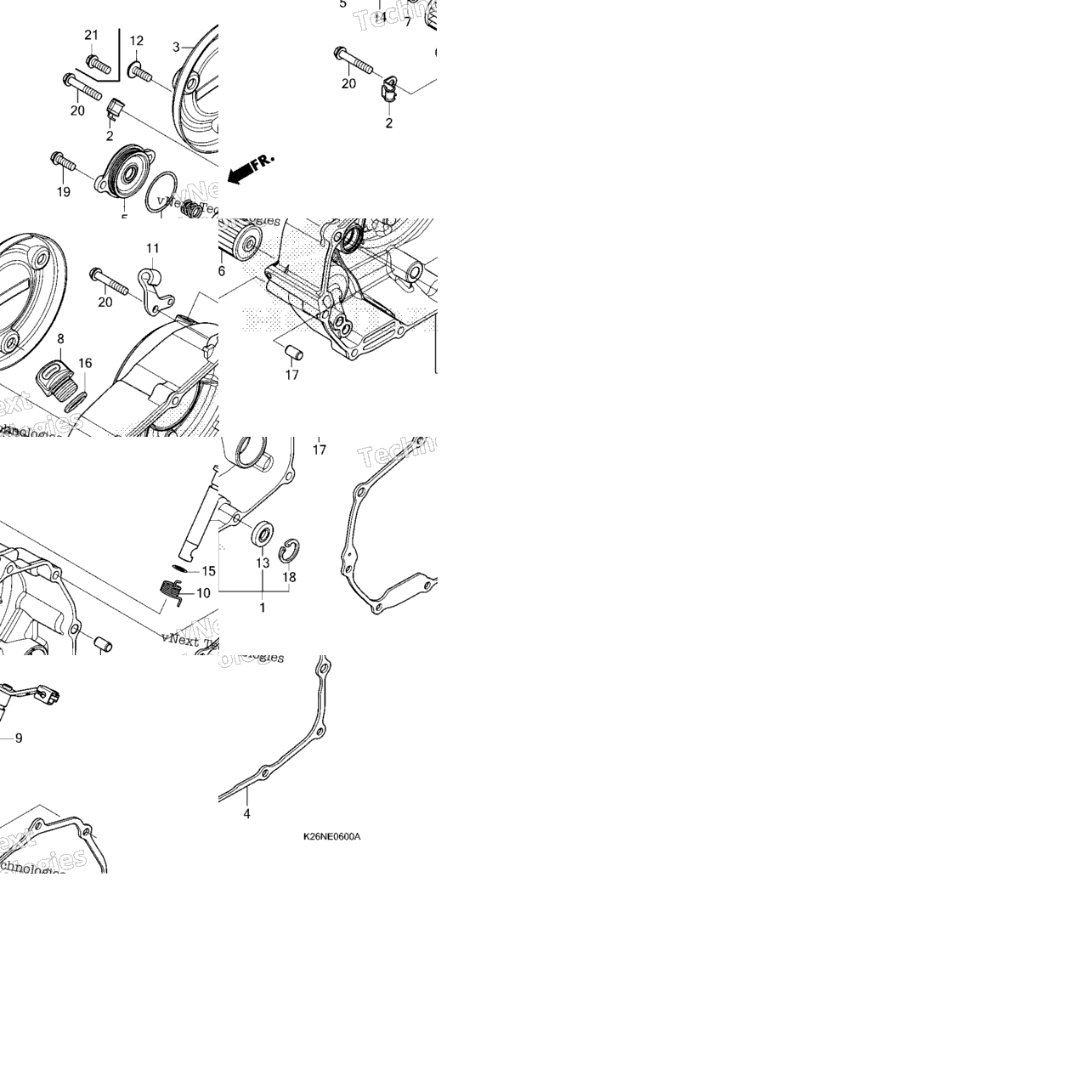Right Crankcase Cover