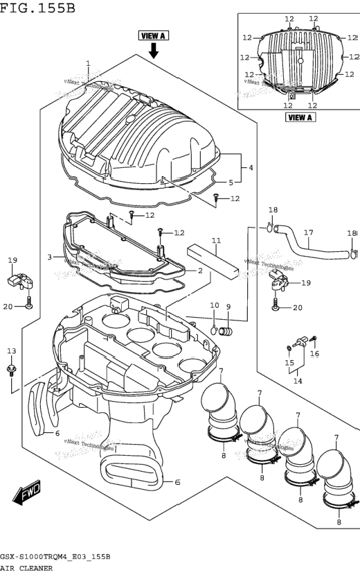 Air Cleaner (Gsx-S1000trqm4 E28)