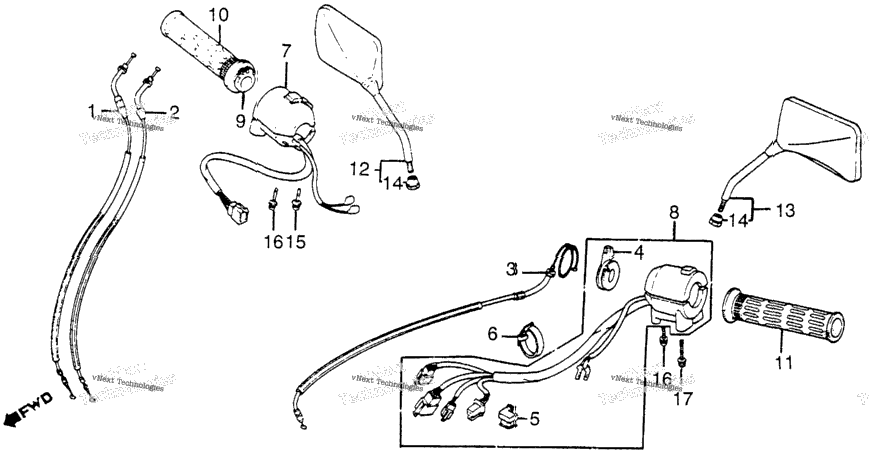 Control Switches + Clutch