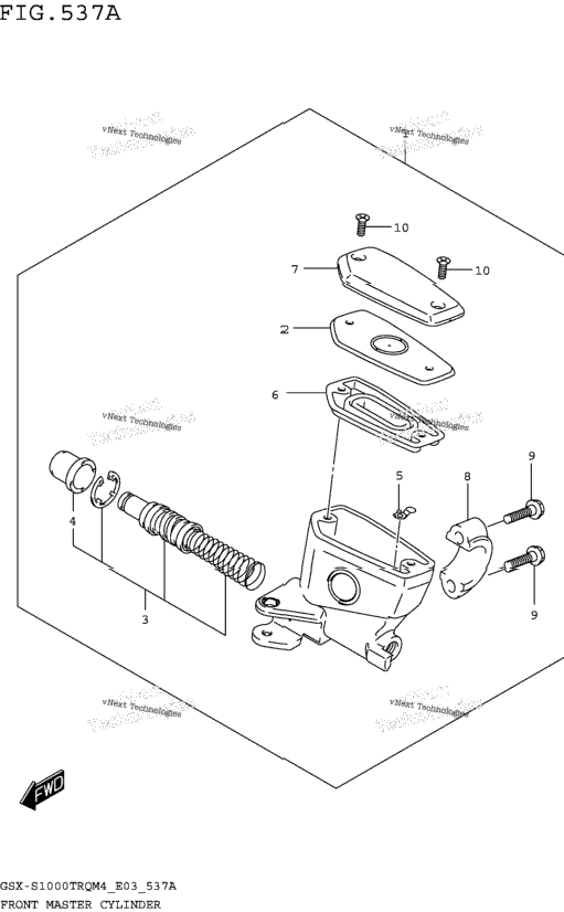 Front Master Cylinder