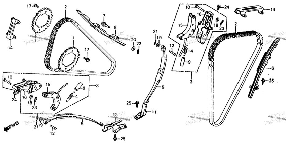 Cam Chain + Tensioner